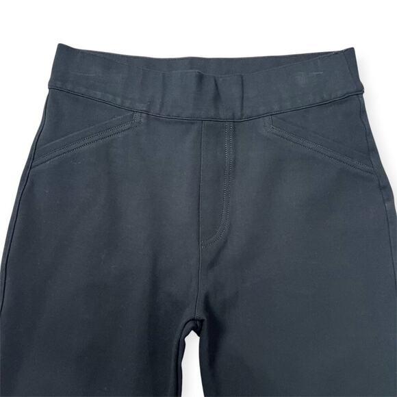 SPANX The Perfect Pant Ankle Back Seam Skinny SIZE S Petite Black Ponte Pull On - Picture 5 of 11